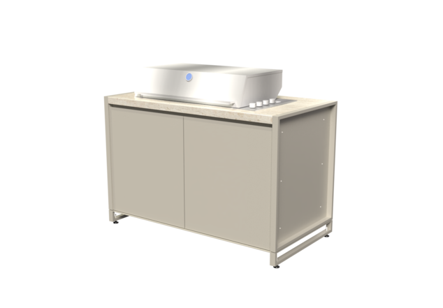 Core cooktop buitenkeuken met gasbarbecue