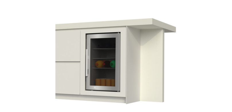 Real outdoor kitchen