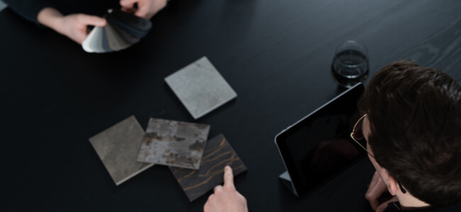 Materialien einer Outdoor-Küche