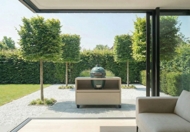 Core kamado buitenkeuken verrijdbaar